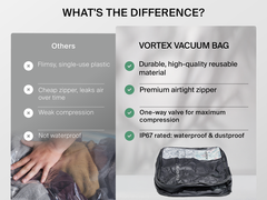 41L Vortex Seal Compression Vacuum Bag