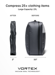 21L Vortex Seal Compression Vacuum Bag