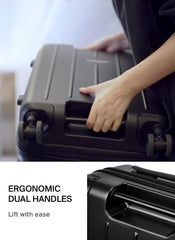 20" AirCabin 60L-70L Vacuum-Seal Carry-On Suitcase + FREE Air Compression Pump