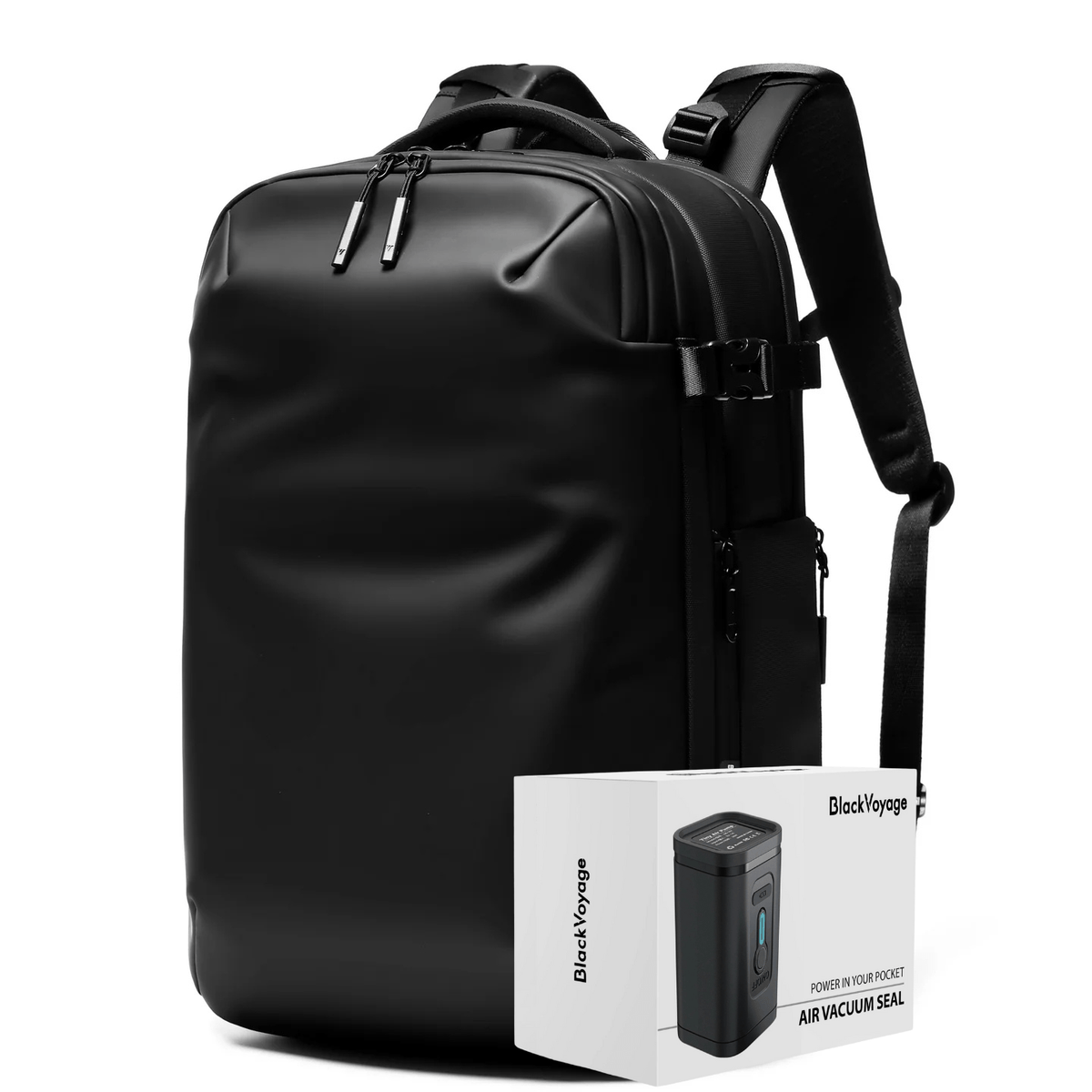 Zephyr Vacuum Seal Compression Backpack 60L + Air Compression Pump