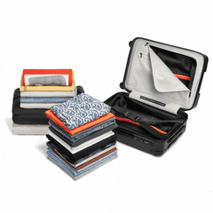 20" AirCabin 60L-70L Vacuum-Seal Carry-On Suitcase + FREE Air Compression Pump