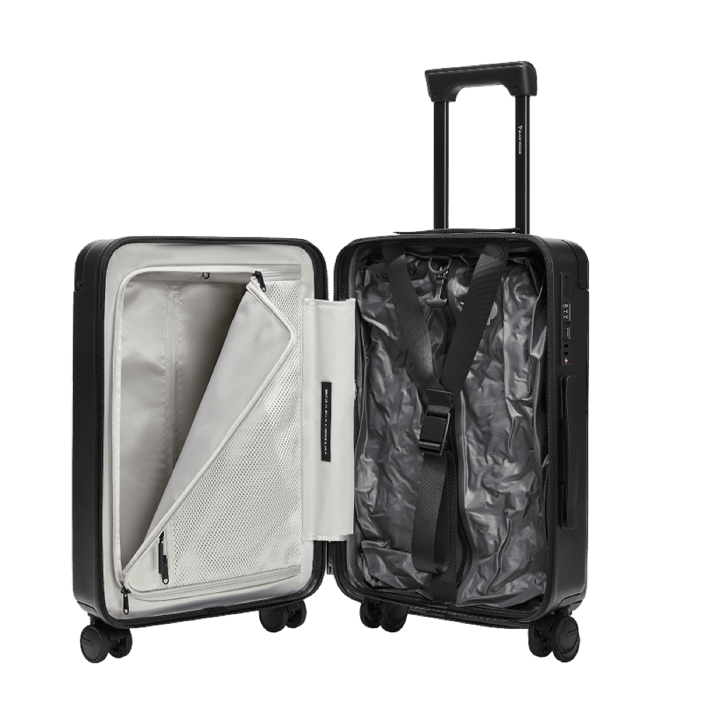 20" AirCabin 60L-70L Vacuum-Seal Carry-On Suitcase + FREE Air Compression Pump